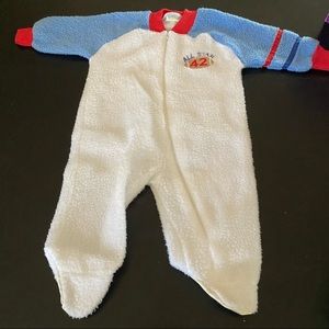 Vintage Obion Sherpa like football footie